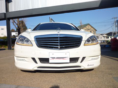 ベンツＳ５５0Ｌ正面